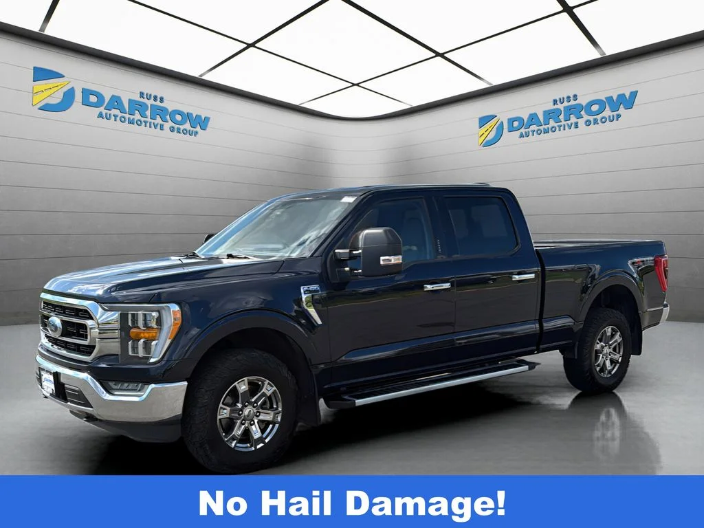 Used 2022 Blue Ford XLT image 1