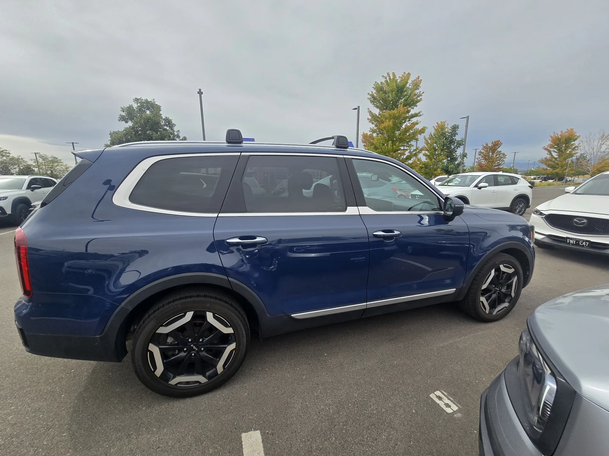 Used 2023 Midnight Lake Blue Kia S image 6