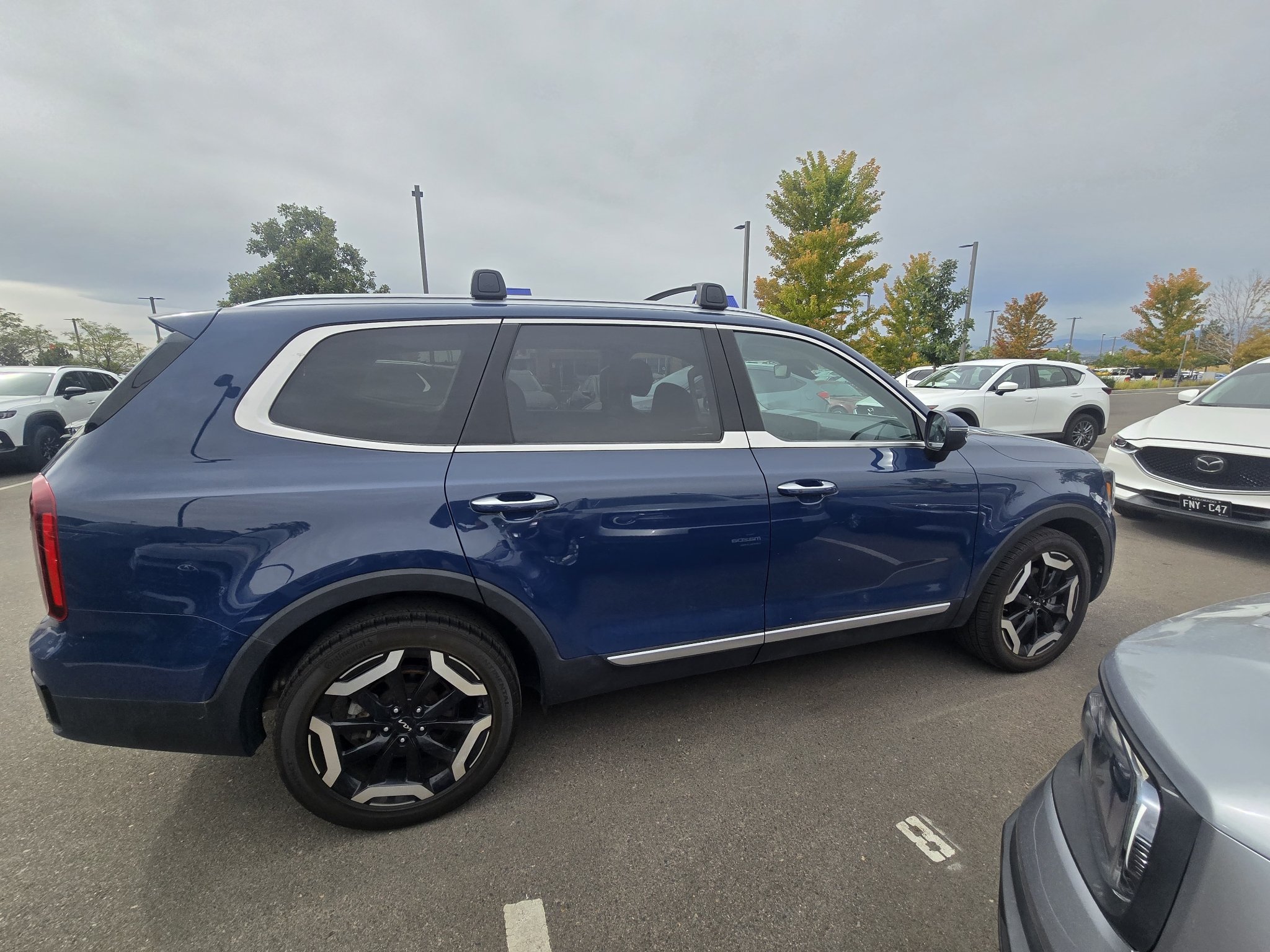 Used 2023 Midnight Lake Blue Kia S image 6