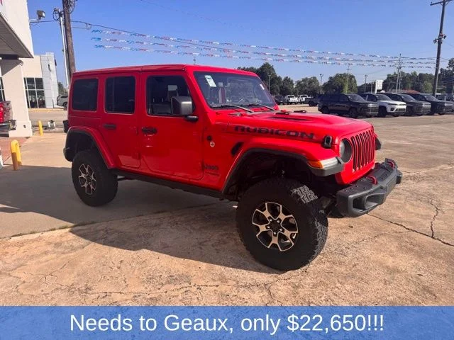Used 2018 Red Jeep Unlimited Rubicon image 12
