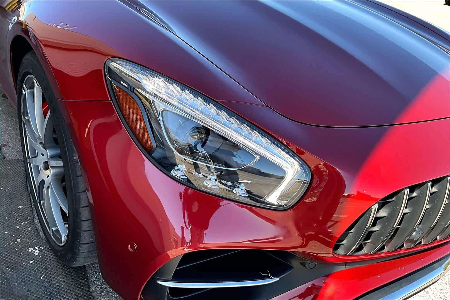 Used 2018 designo Cardinal Red Metallic Mercedes-Benz AMG® GT S image 24