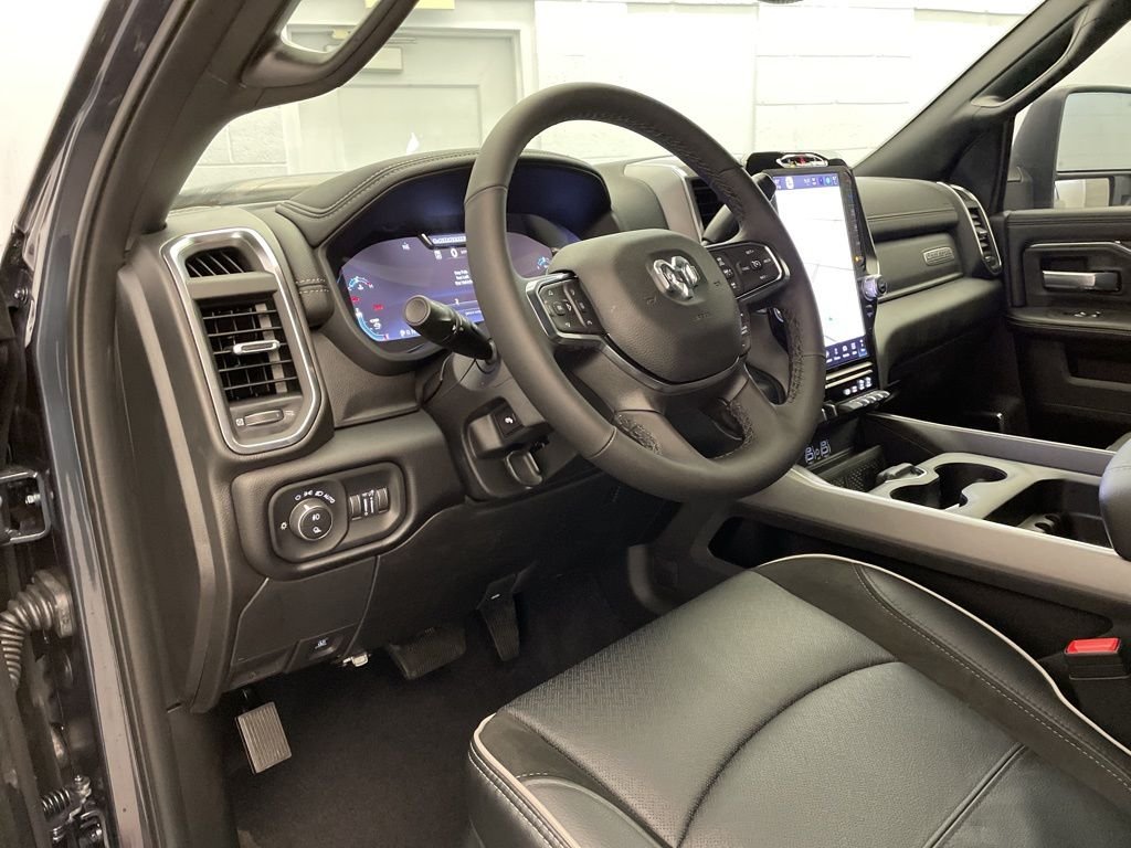 New 2026 Forged Blue Metallic Exterior Paint RAM Laramie SRW image 18