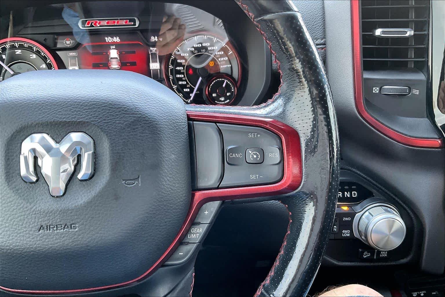 Used 2019 Maximum Steel Metallic Clearcoat Ram Rebel image 23
