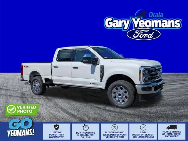 New 2026 Star White Metallic Tri-Coat Ford F-250® Lariat® image 1