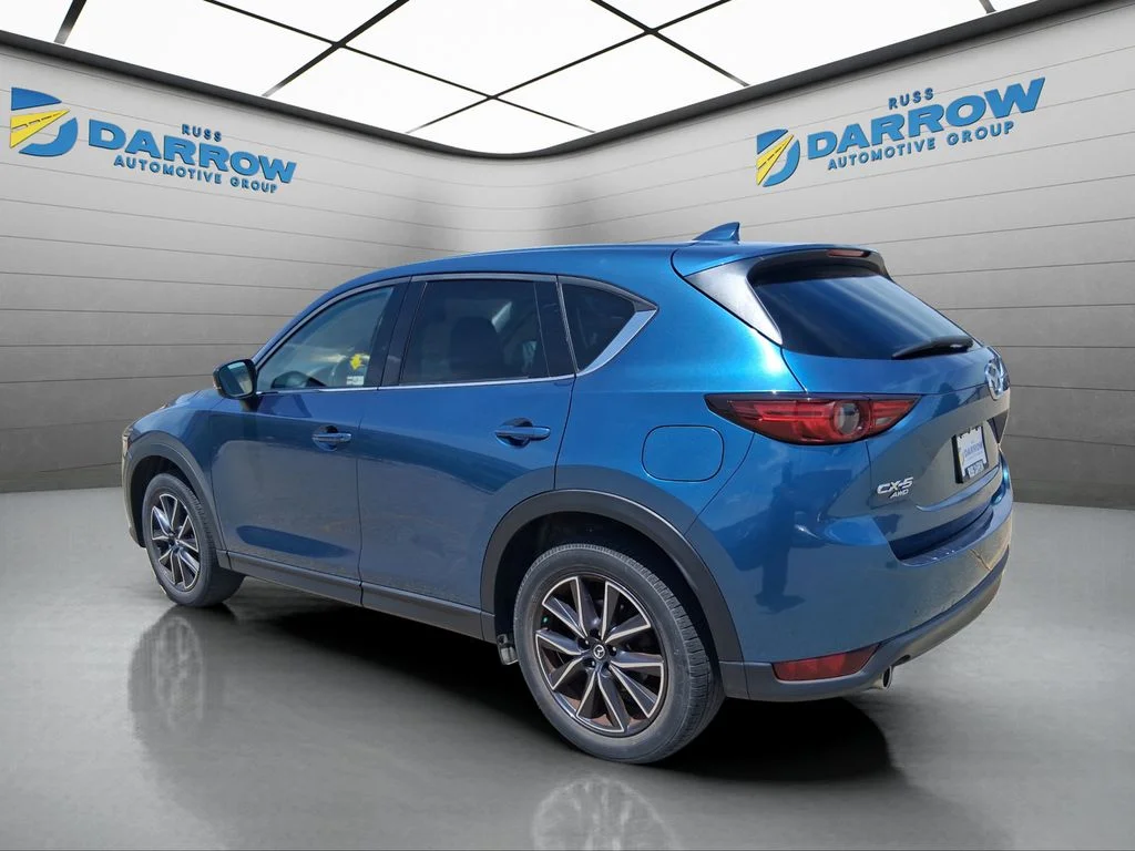 Used 2018 Blue Mazda Grand Touring image 3
