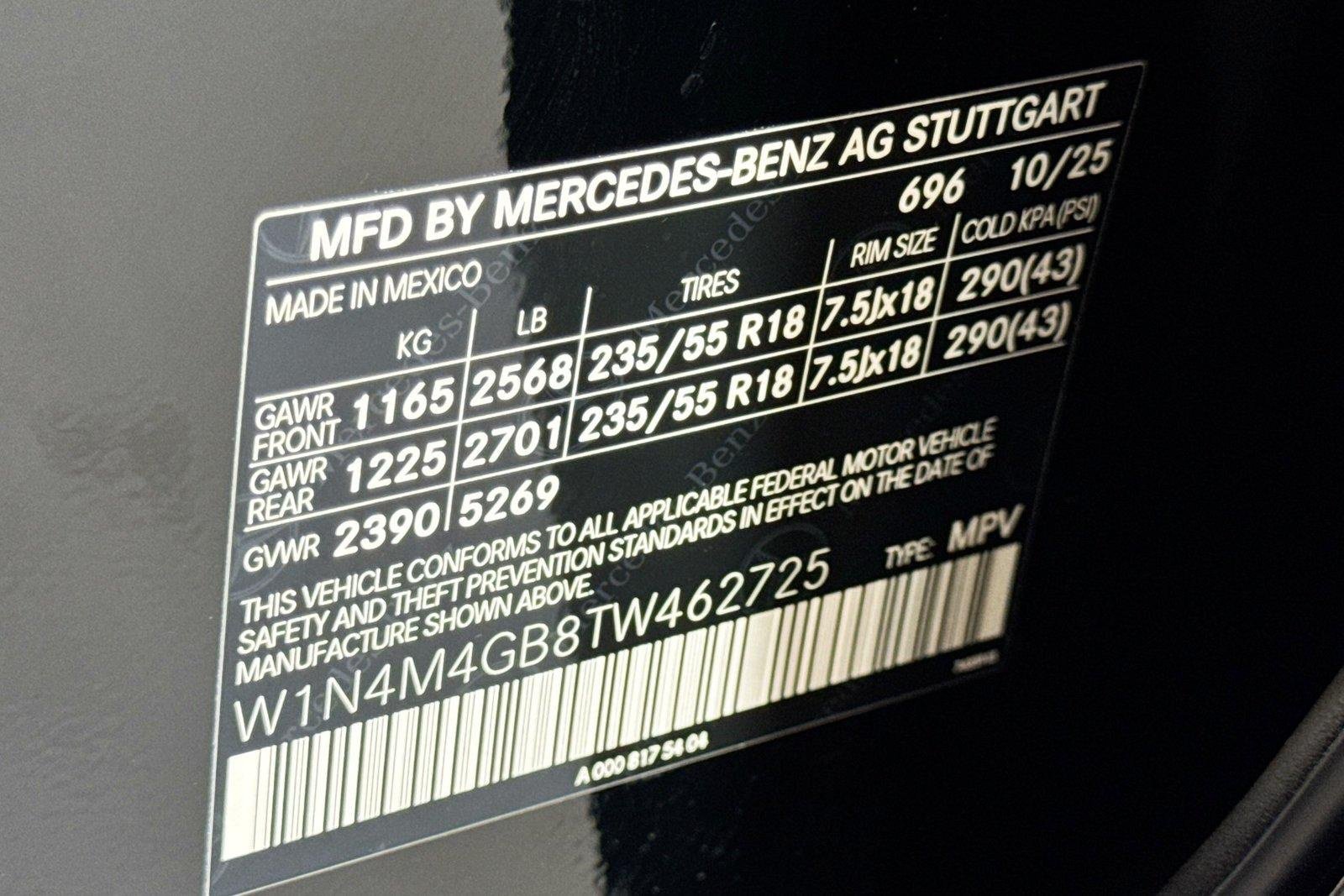 New 2026 Night Black Mercedes-Benz GLB 250 image 30