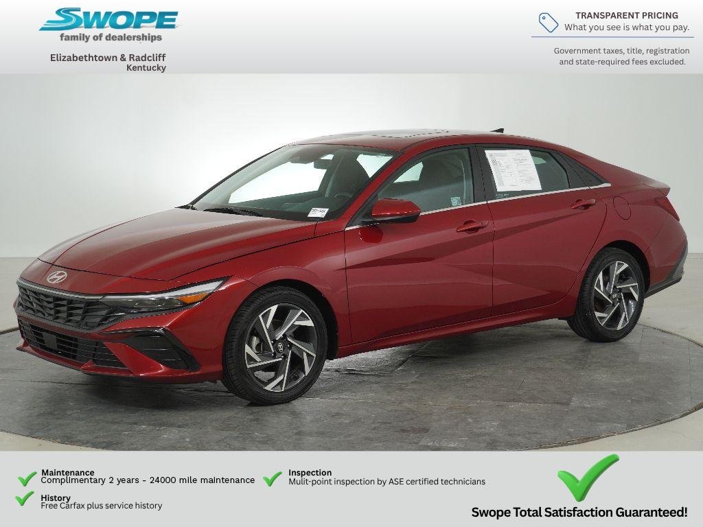 Used 2025 Ultimate Red Hyundai SEL Convenience image 7