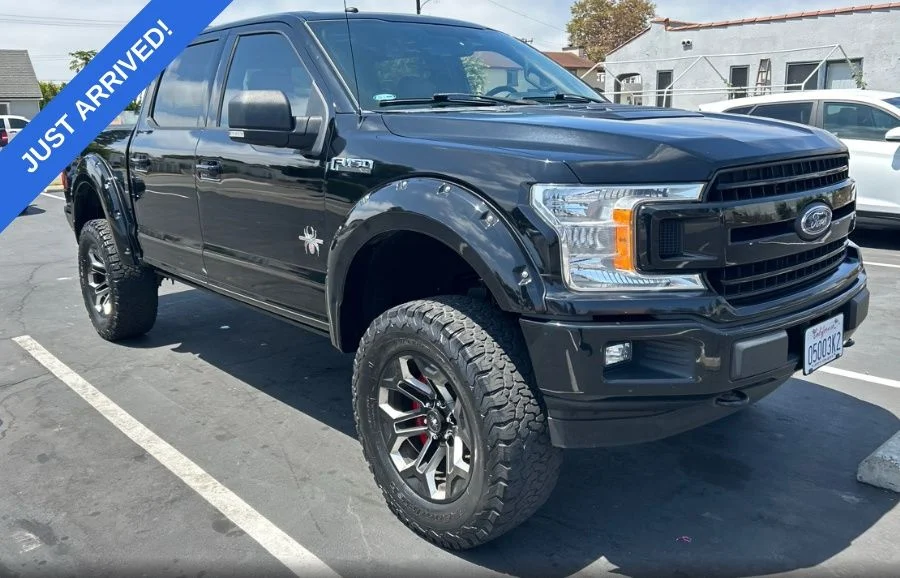 Used 2018 Shadow Black Ford BLACK WIDOW image 2