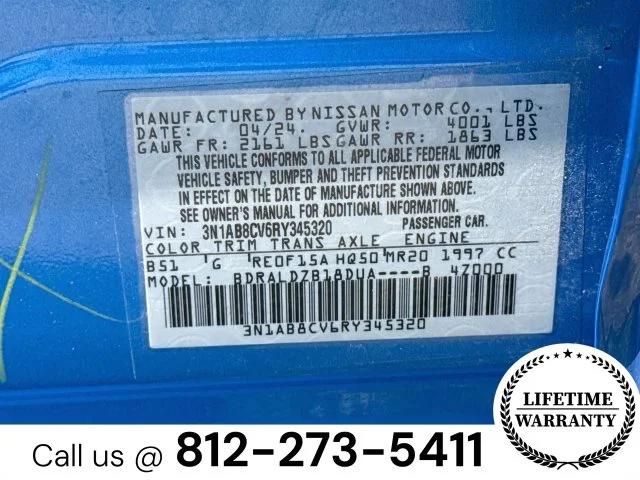 Used 2024 Blue Nissan SV image 29