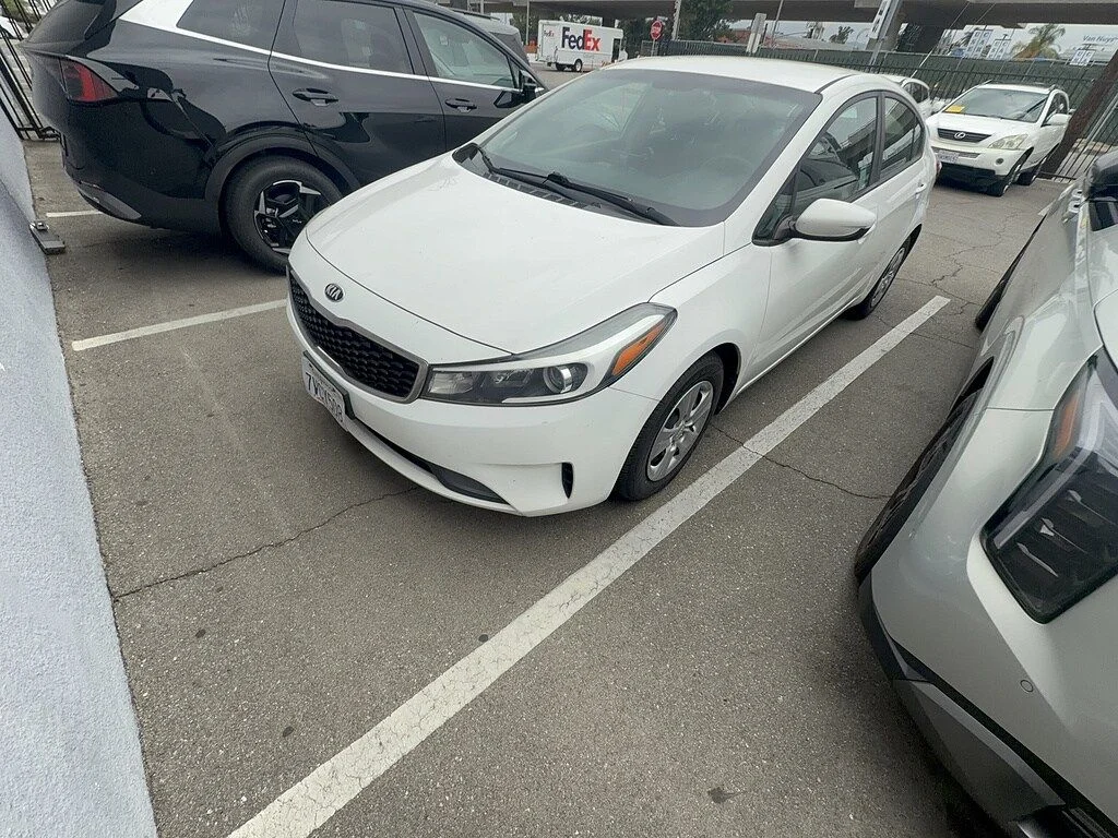Used 2017 White Kia LX image 2