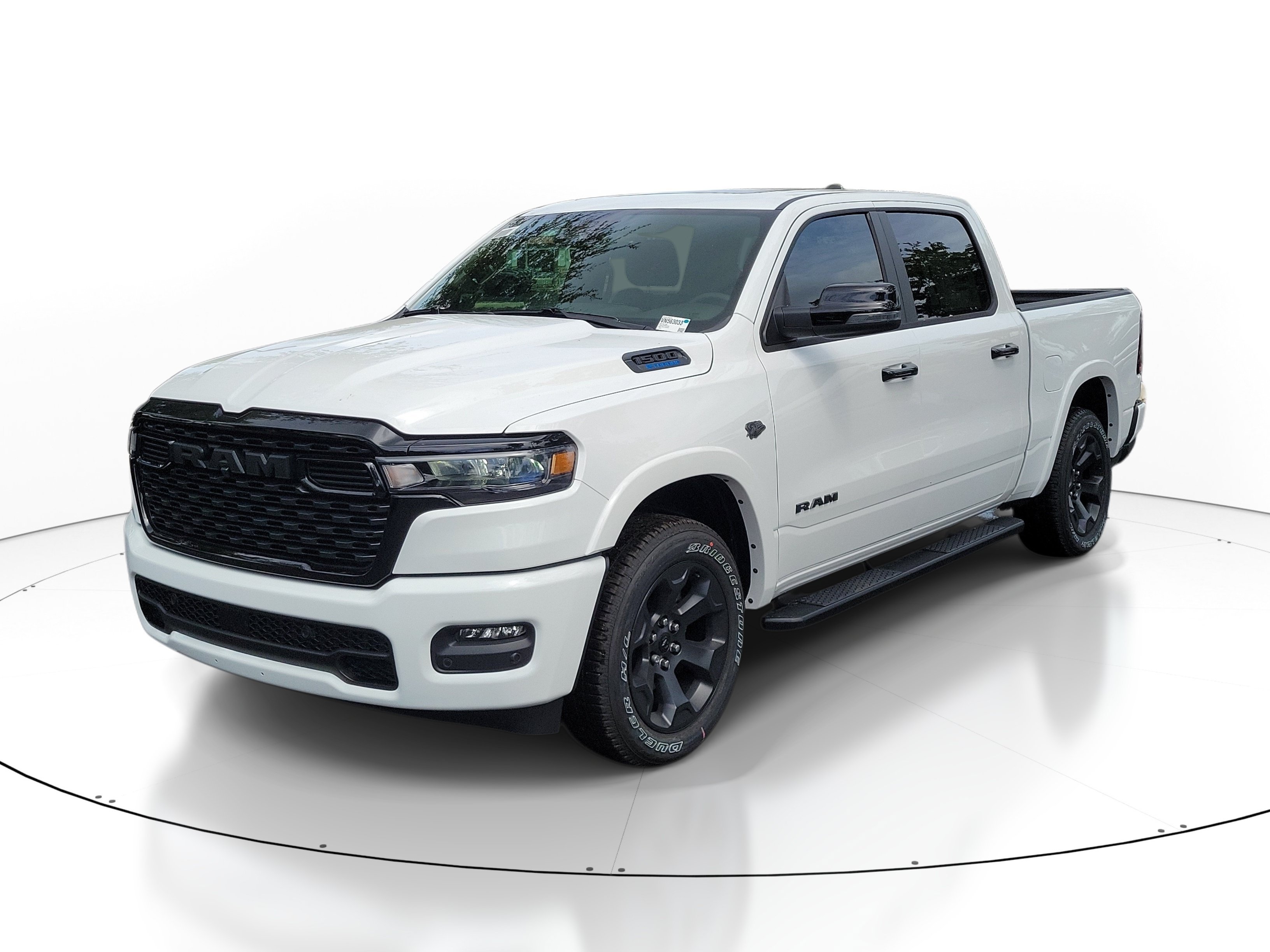 New 2027 Bright White Clear-Coat Exterior Paint RAM Big Horn image 3