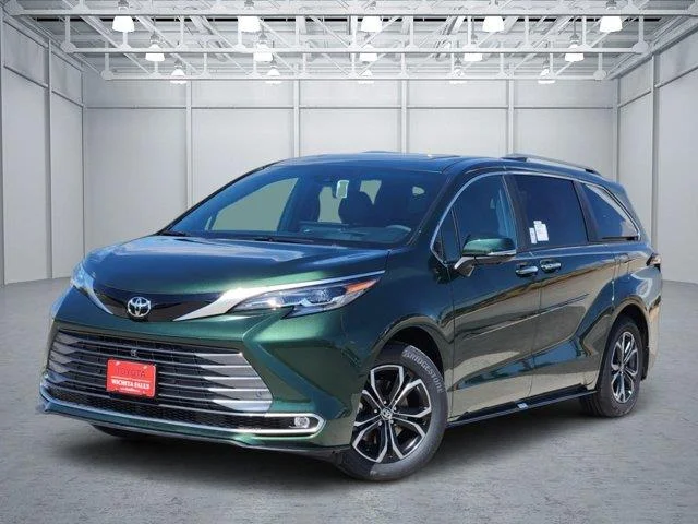 New 2026 Green Toyota Platinum 7 Passenger All-Wheel Drive Passenger image 1