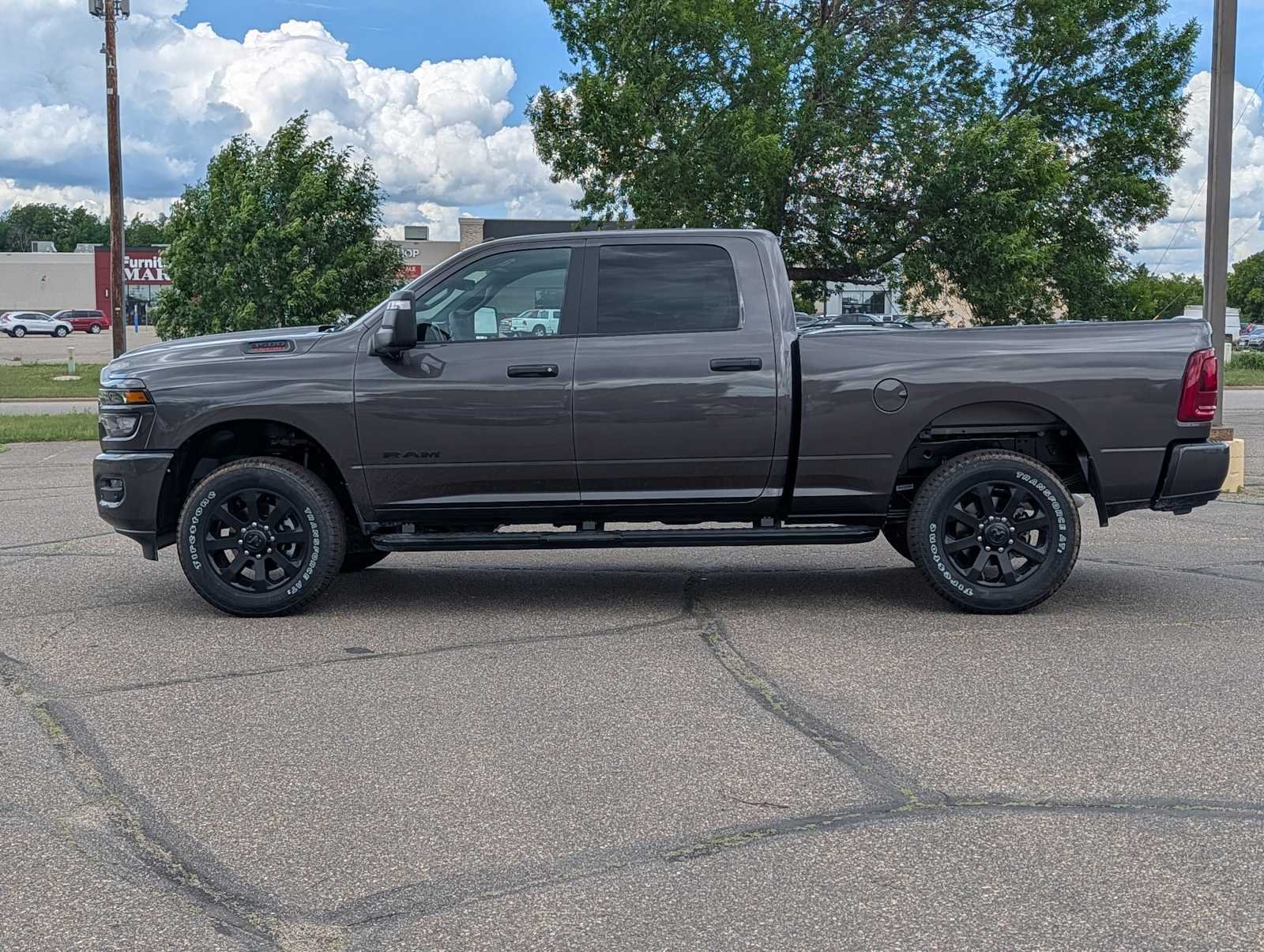New 2026 Granite Crystal Metallic Clear-Coat Exterior Paint RAM Big Horn image 4