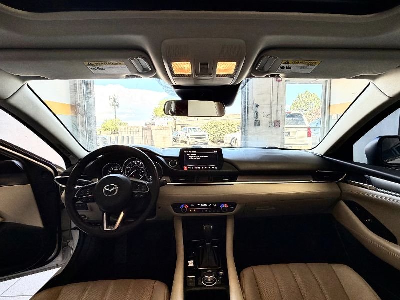 Used 2021 Snowflake White Pearl Mica Mazda Touring image 9