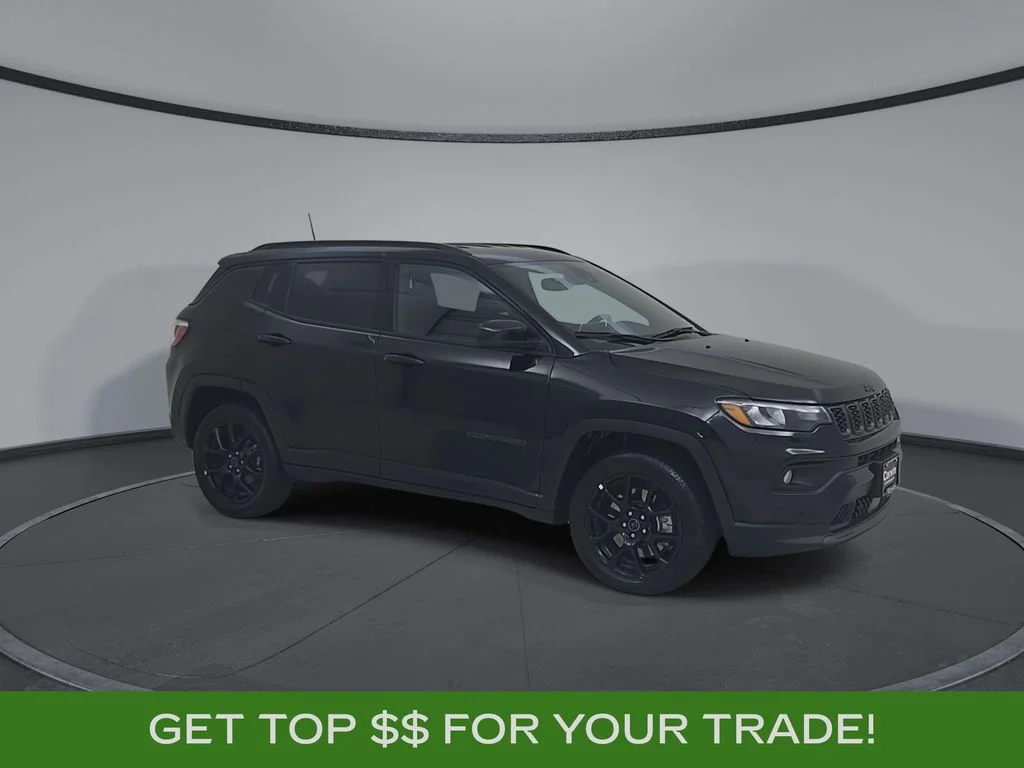 Certified Used 2025 Black Jeep Latitude image 2