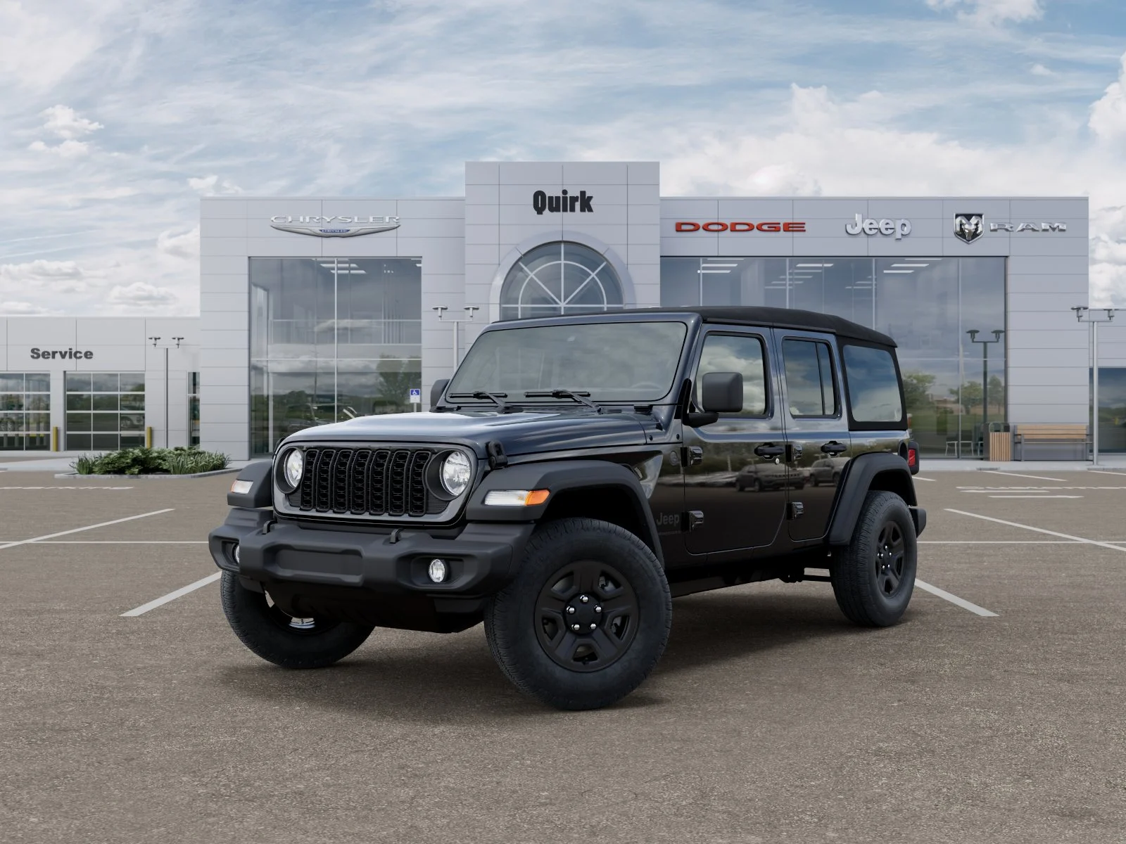 New 2026 Black Clear-Coat Exterior Paint Jeep Sport image 27