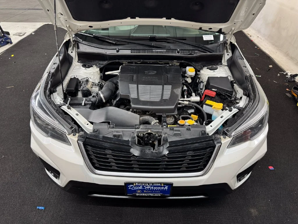 Used 2021 White Subaru Base image 11