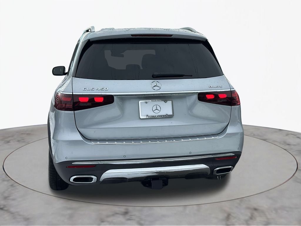 Certified Used 2025 Cirrus Silver Metallic Mercedes-Benz GLS 450 image 5