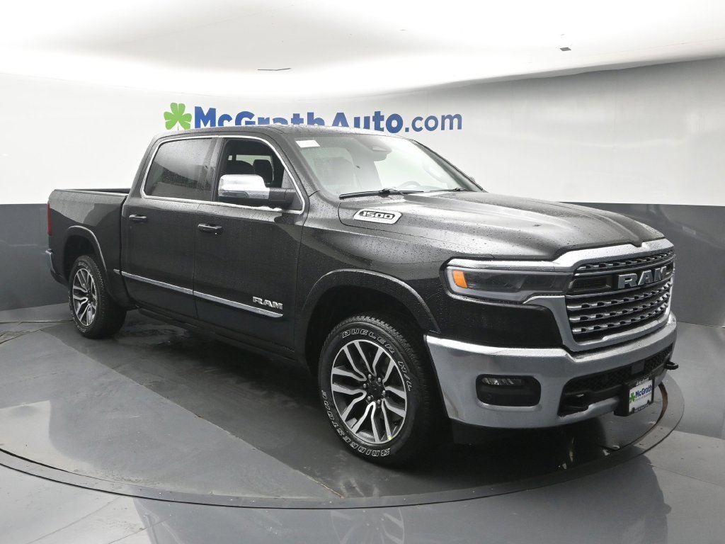 New 2027 Diamond Black Crystal Pearl-Coat Exterior Paint RAM Limited image 2