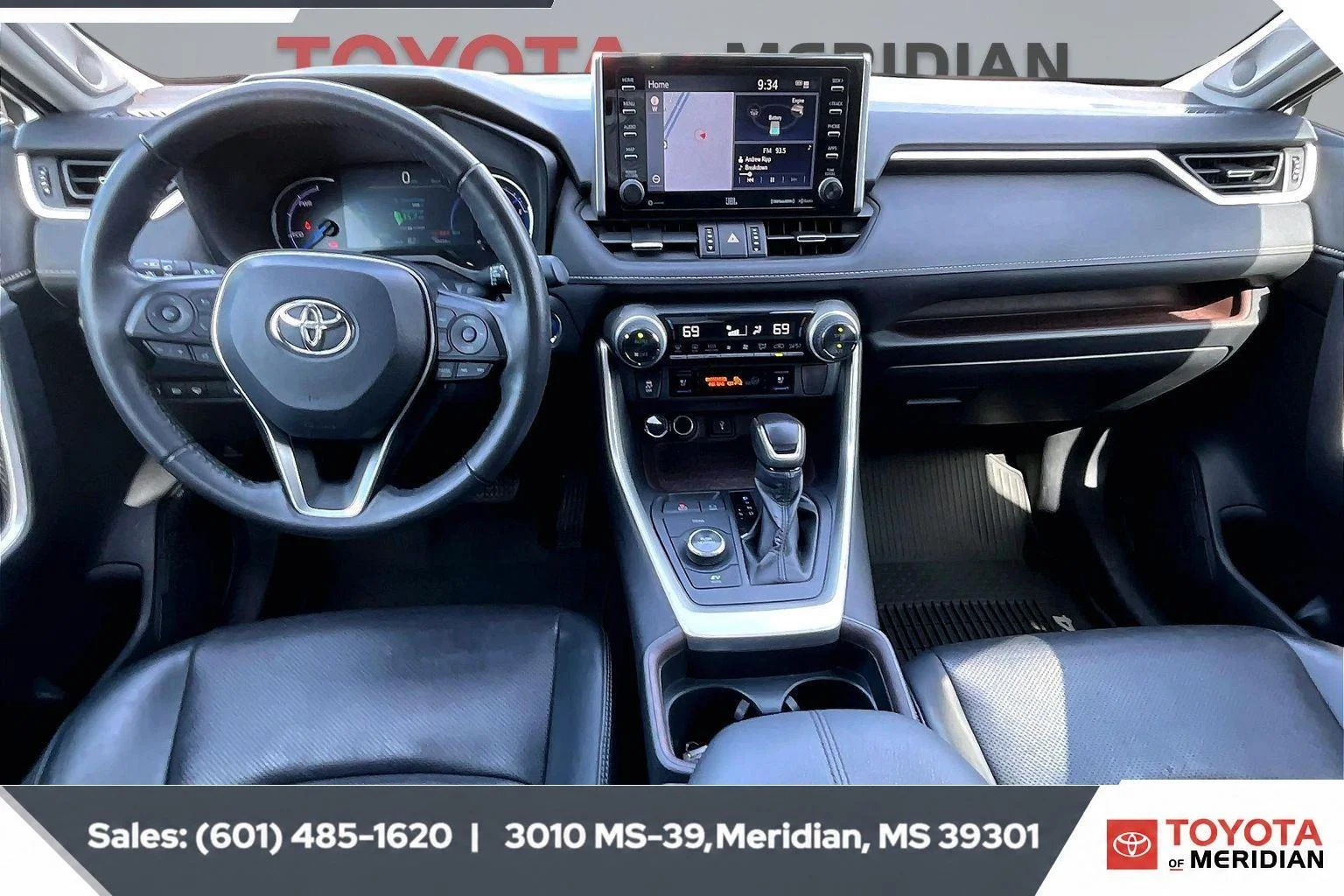 Used 2020 Blizzard Pearl Toyota Hybrid Limited image 13