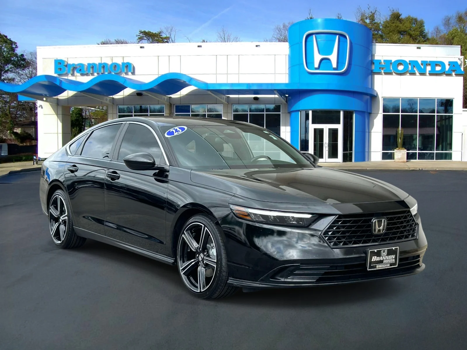 Used 2023 Black Honda Sport Sedan image 1