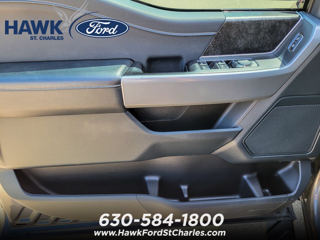 Used 2023 Antimatter Blue Metallic Ford XLT image 17