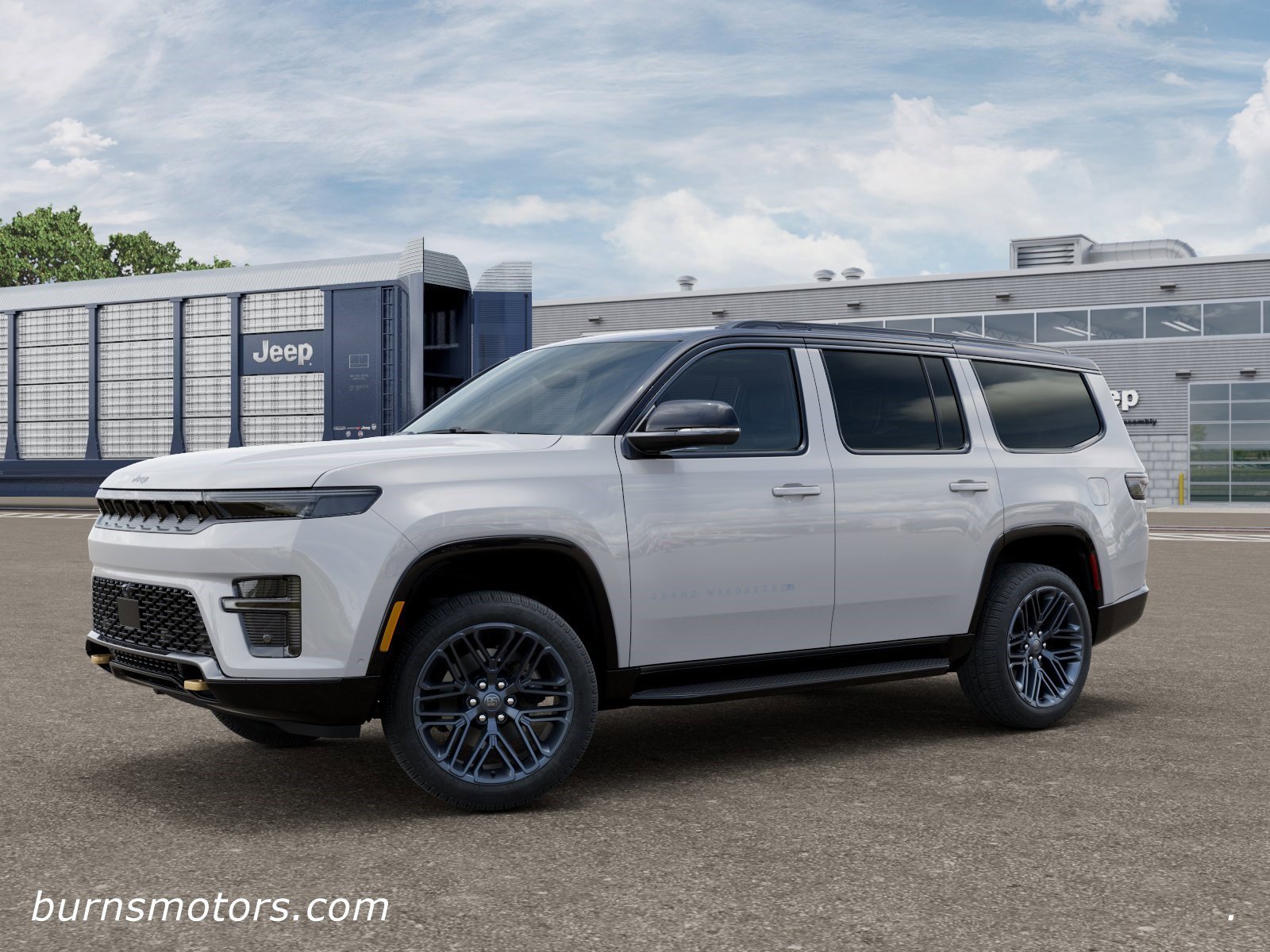 New 2026 Bright White Clear-Coat Exterior Paint Jeep 85th Anniversary image 2