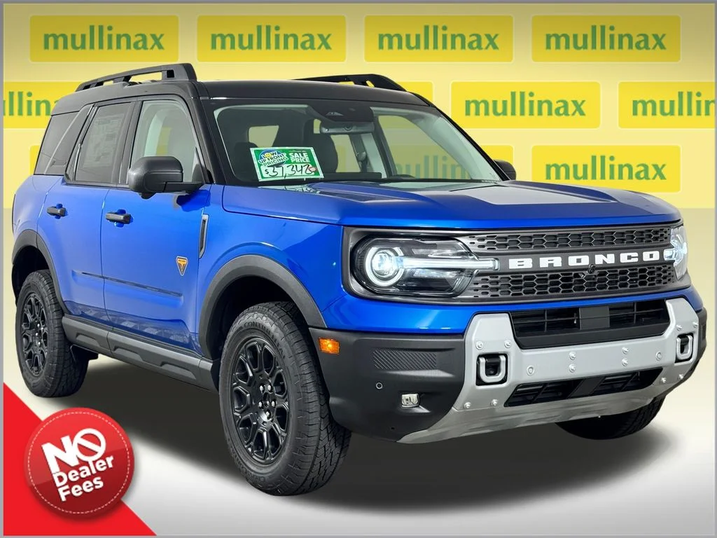 New 2026 Blue Ford Badlands image 1