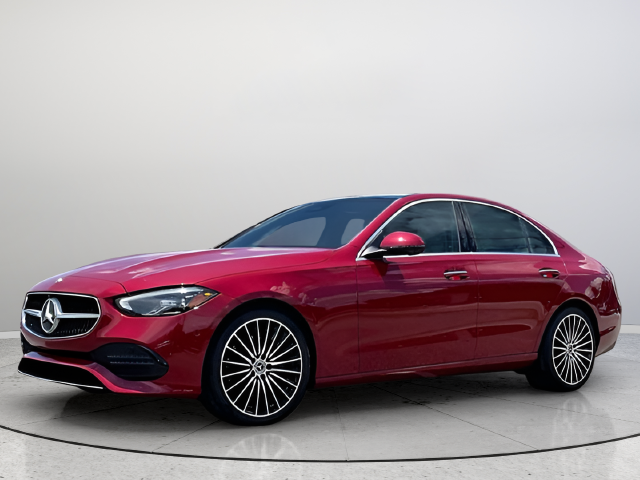 New 2026 MANUFAKTUR Patagonia Red Metallic Mercedes-Benz C 300 image 3