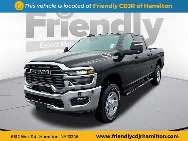 New 2026 Diamond Black Crystal Pearl-Coat Exterior Paint RAM Tradesman image 1