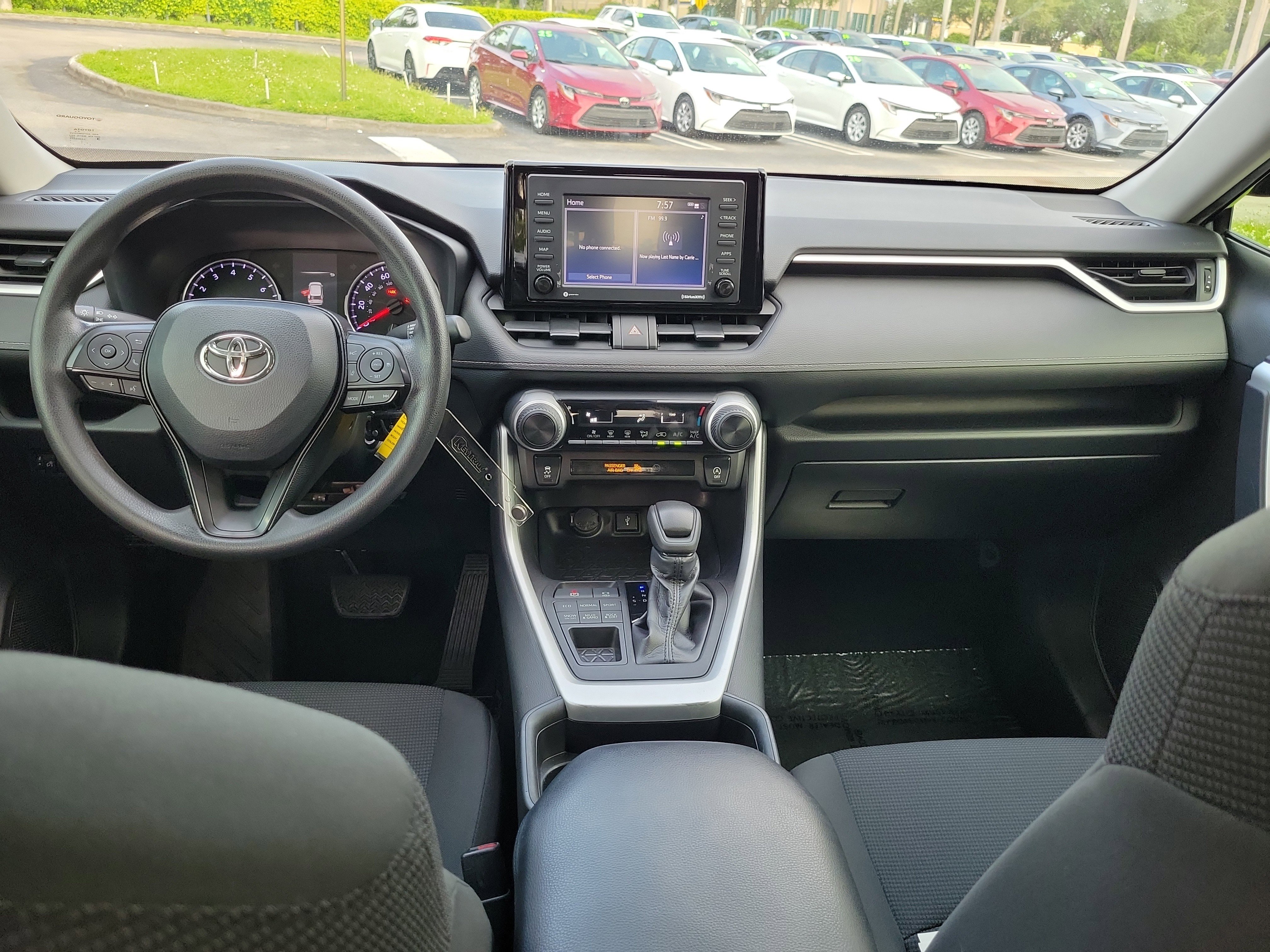 Used 2021 Magnetic Gray Metallic Toyota LE image 10