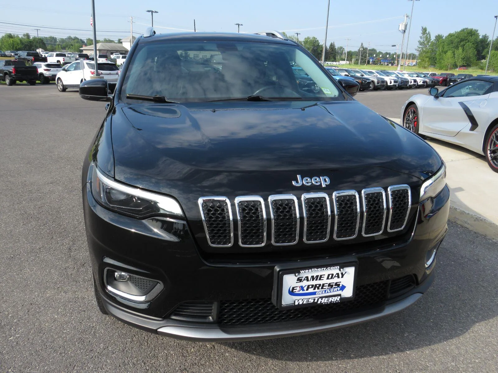 Used 2019 Diamond Black Cry Jeep Limited image 4