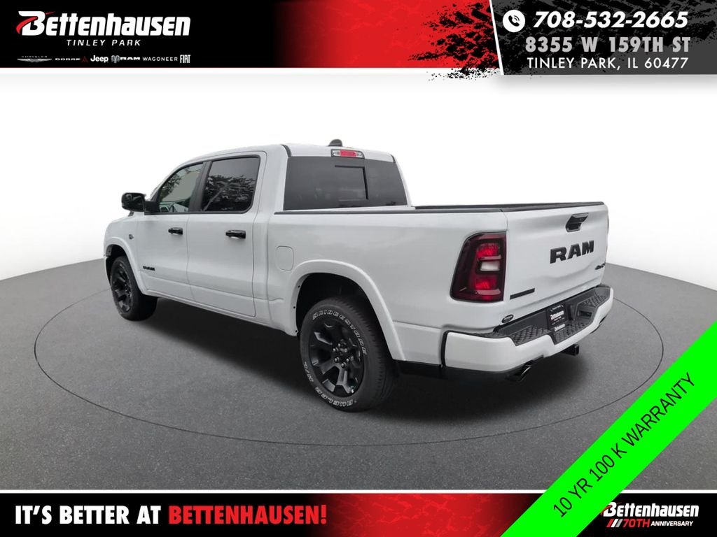 New 2026 Bright White Clear-Coat Exterior Paint RAM Big Horn image 9