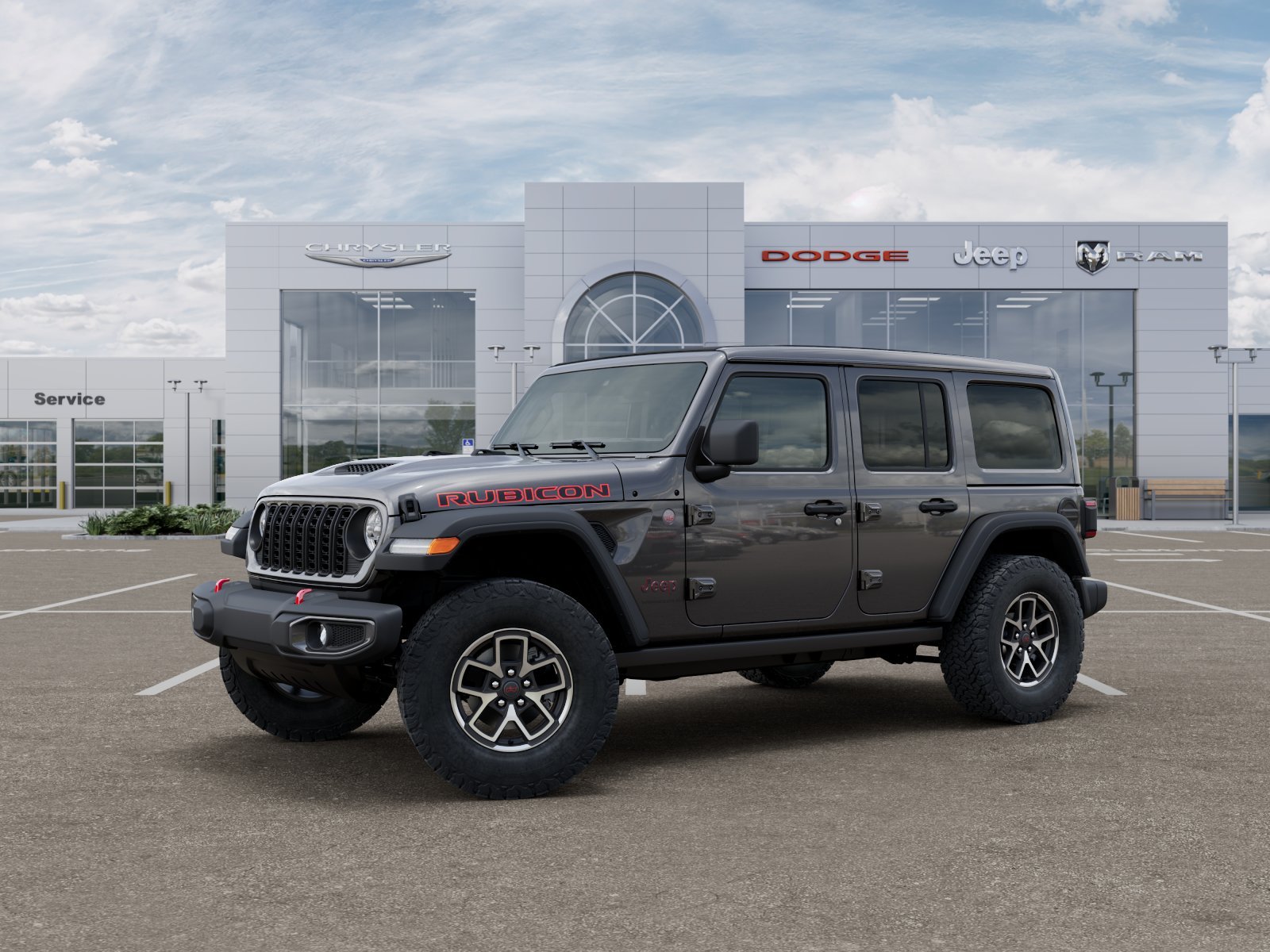 New 2026 Granite Crystal Metallic Clearcoat Jeep Rubicon image 24