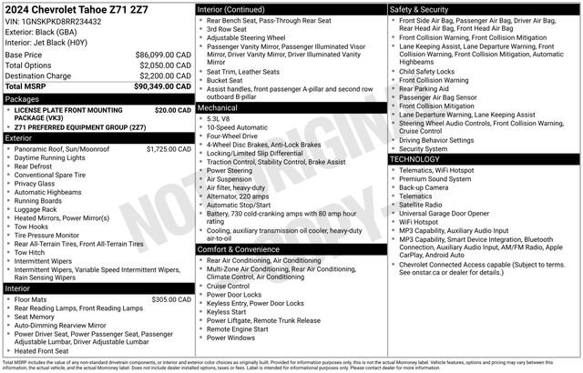 Used 2024 Black Chevrolet Z71 image 33