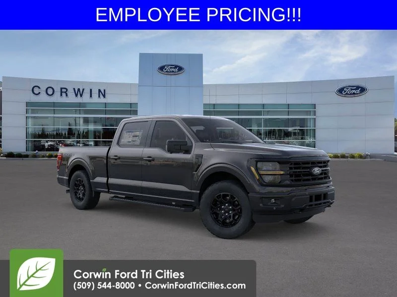 New 2026 Agate Black Metallic Ford XLT image 1