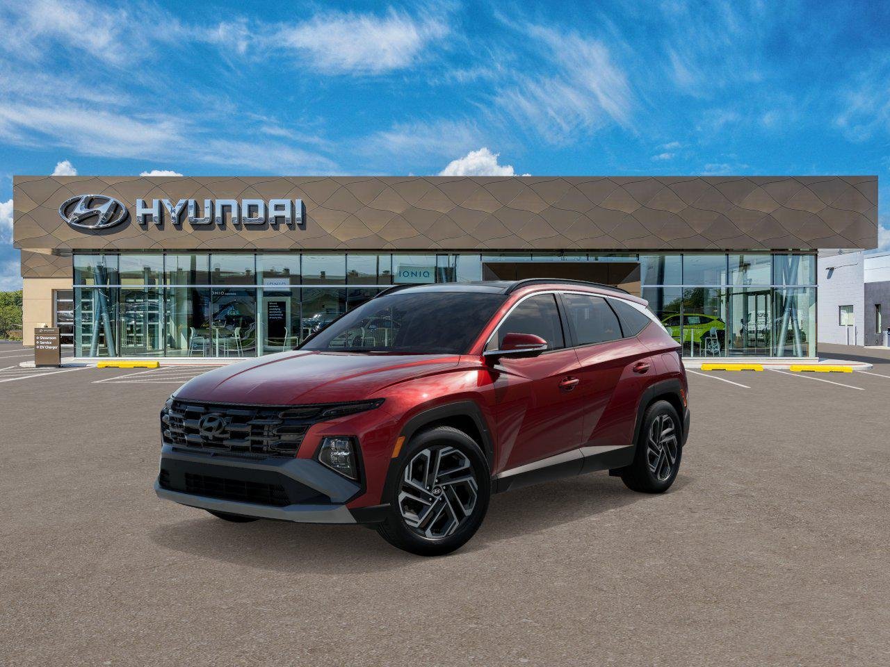 New 2026 Ultimate Red Hyundai Limited AWD image 1