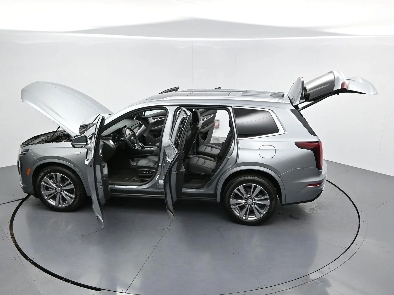 Used 2024 Argent Silver Metallic Cadillac Premium Luxury image 47