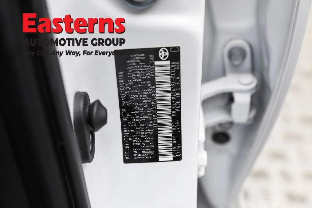 Used 2024 White Toyota LE image 32