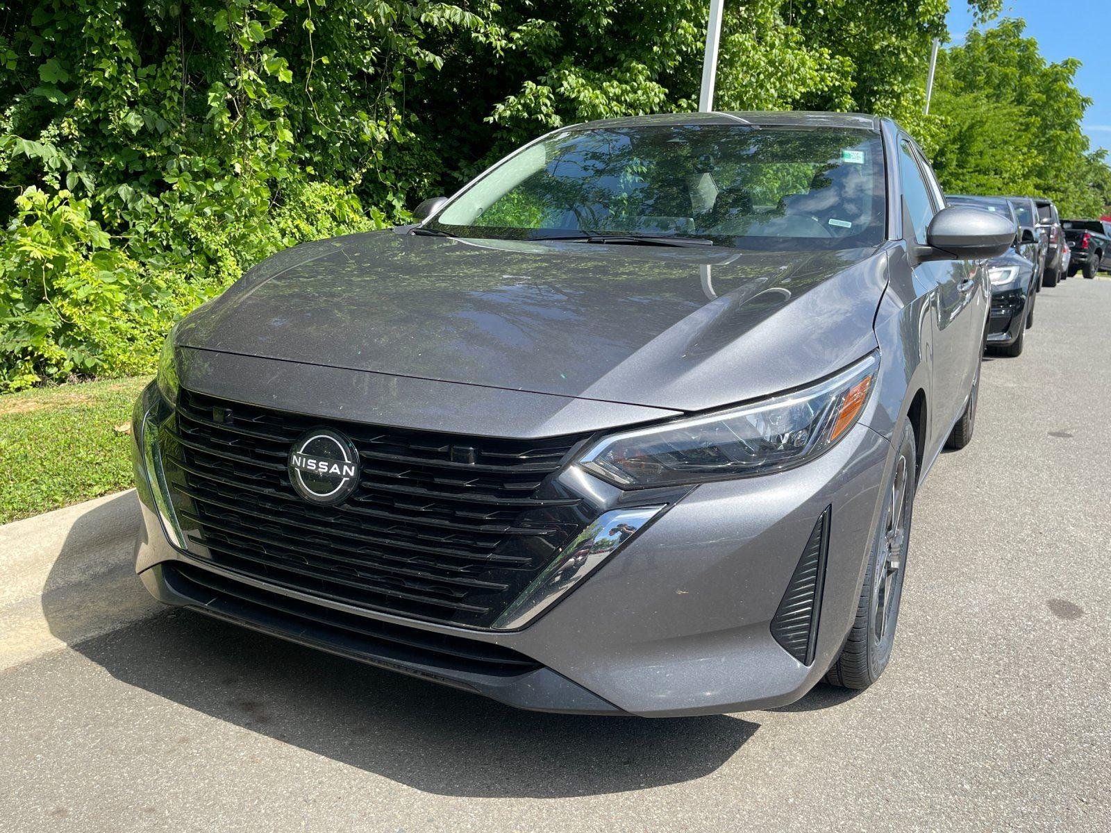 Used 2024 Gun Metallic Nissan SV image 8