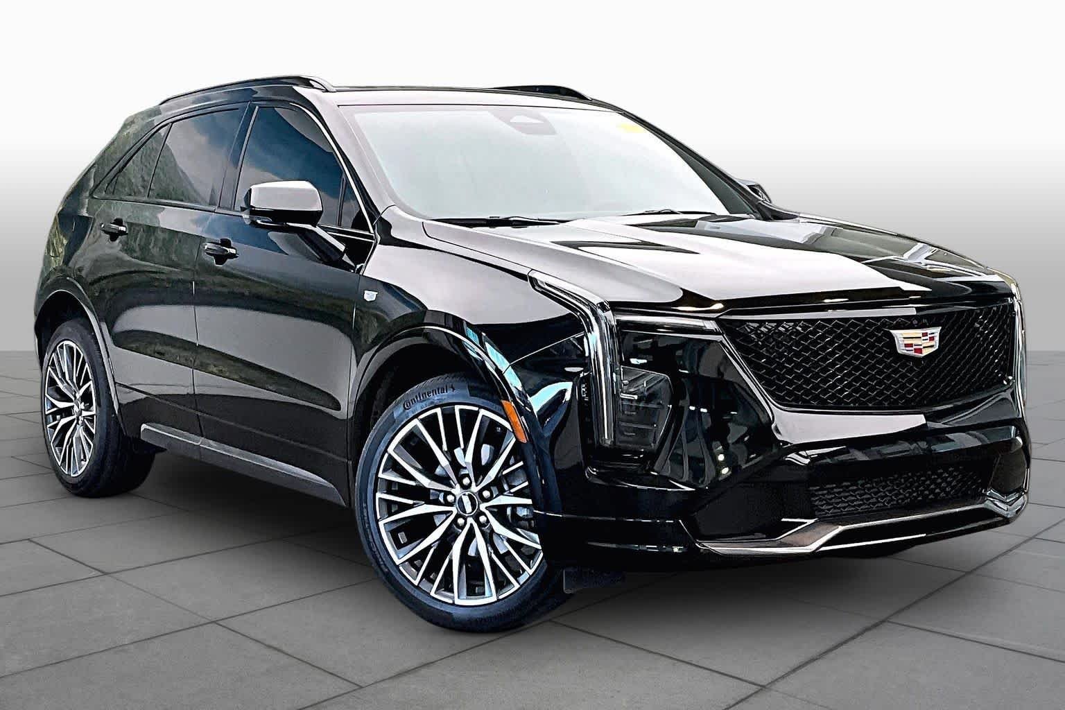 Used 2024 Stellar Black Metallic Cadillac FWD Sport image 3