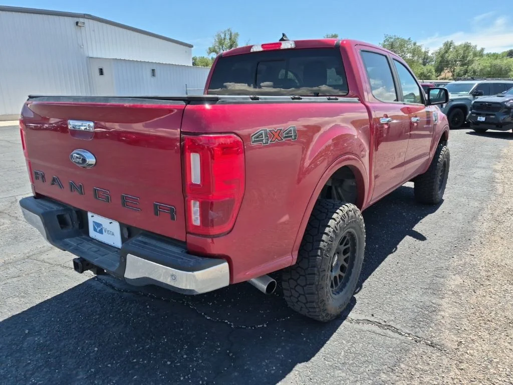 Used 2021 Red Ford Lariat image 11