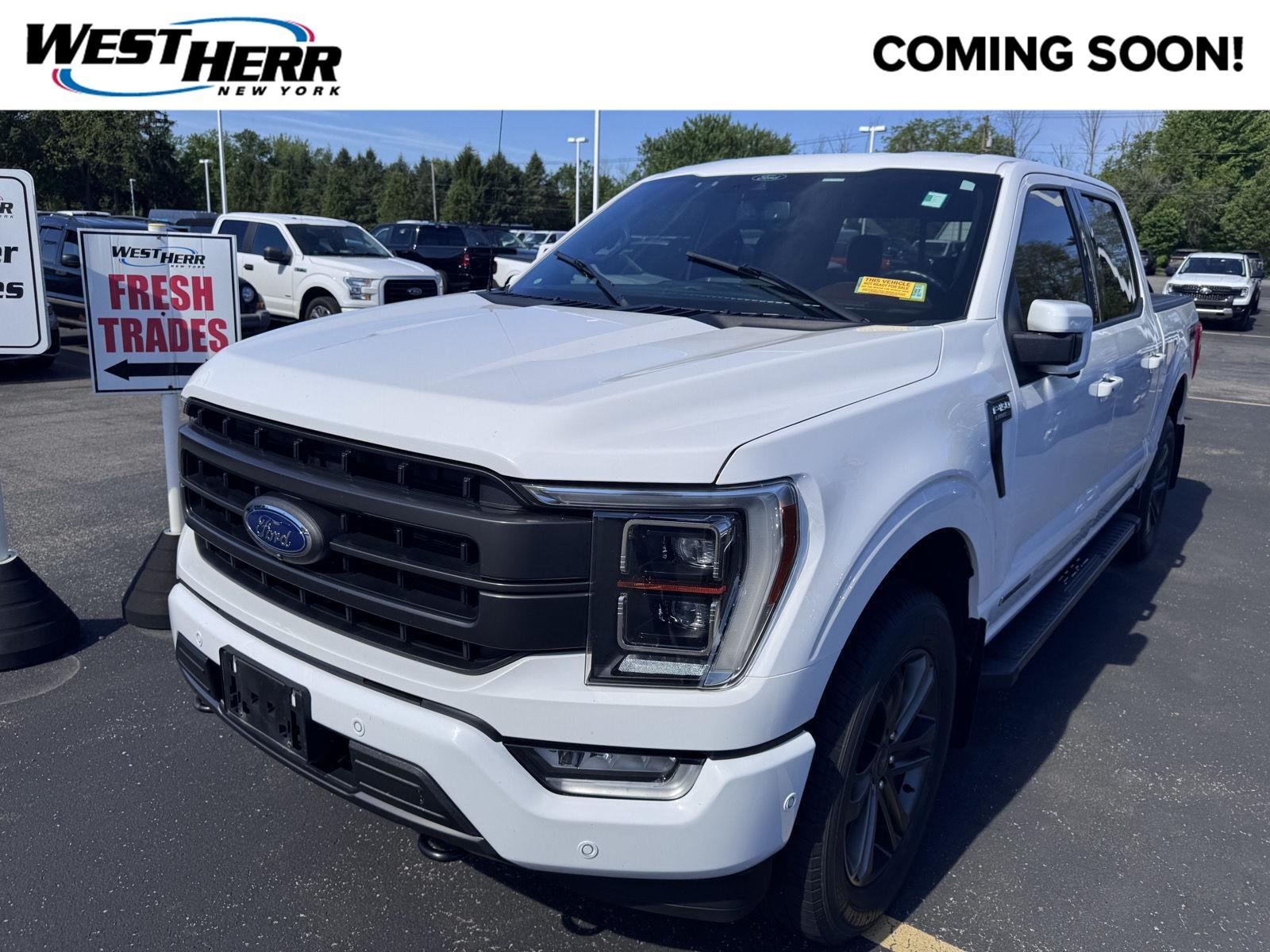 Used 2021 Oxford White Ford LARIAT image 1