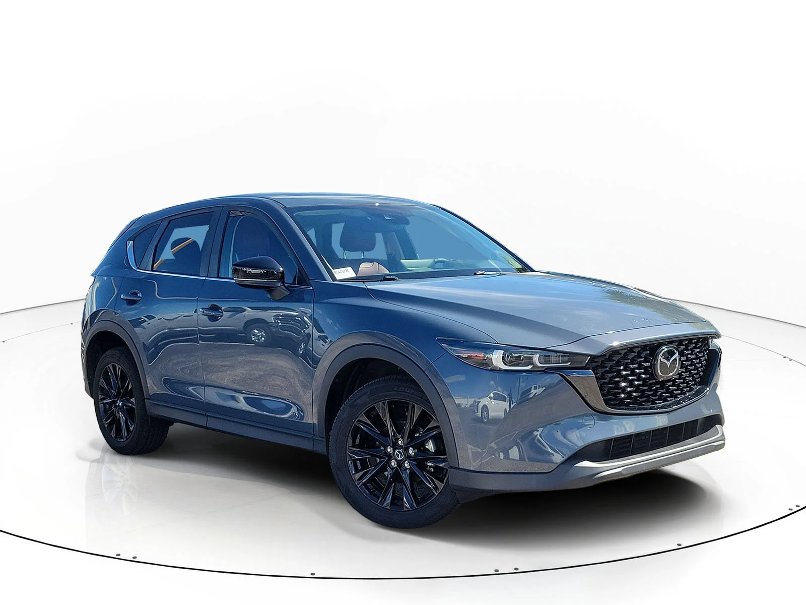 Used 2024 Polymetal Gray Metallic Mazda 2.5 S Carbon Edition image 1
