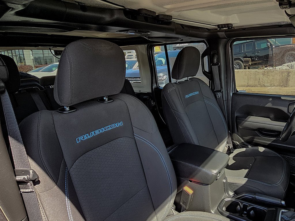 Used 2022 Gray Jeep Unlimited Rubicon 4xe image 30