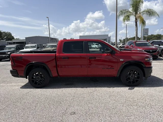 New 2026 Molten Red Pearl-Coat Exterior Paint RAM Laramie image 3
