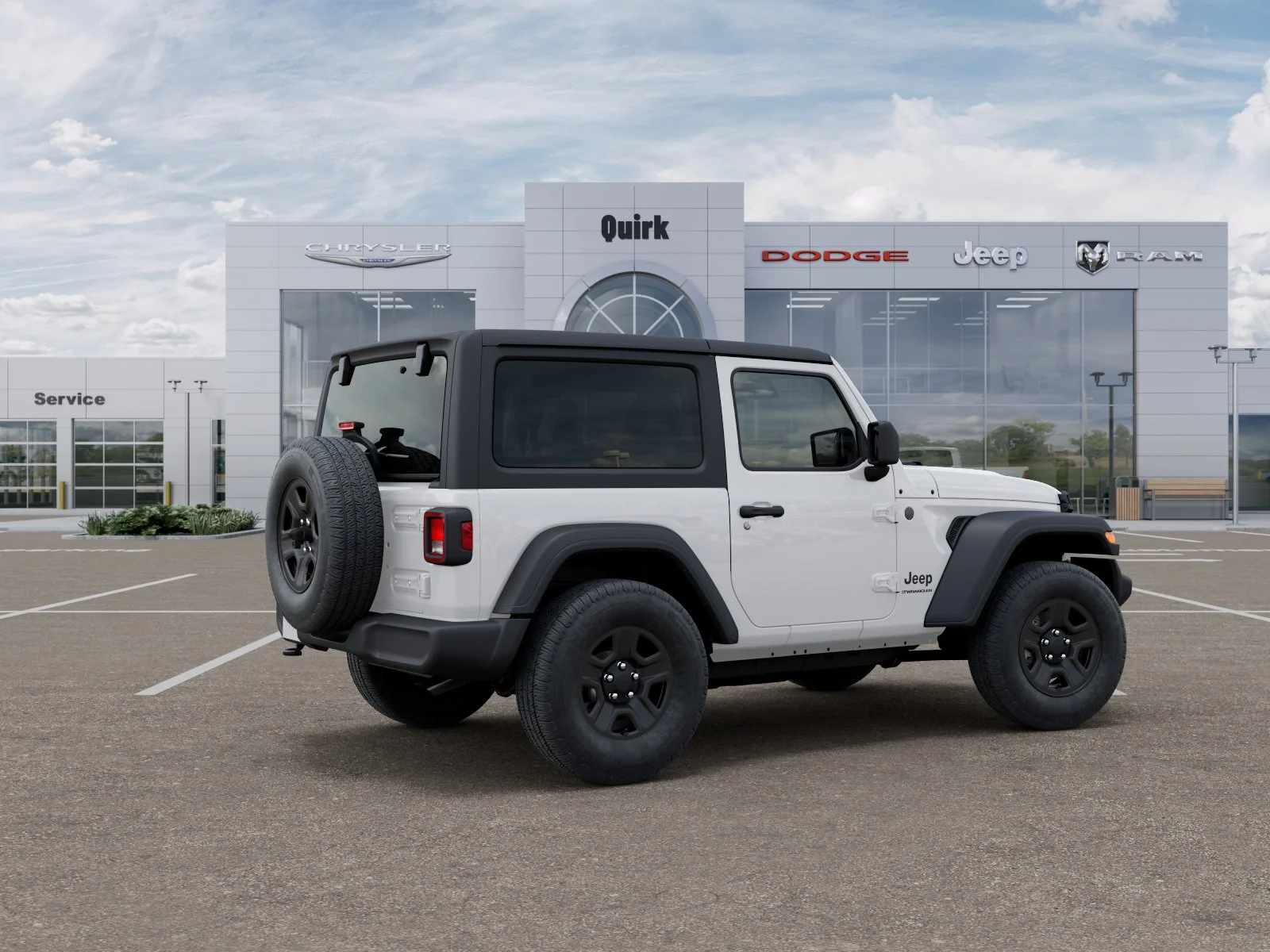 New 2026 Bright White Clearcoat Jeep Sport image 30