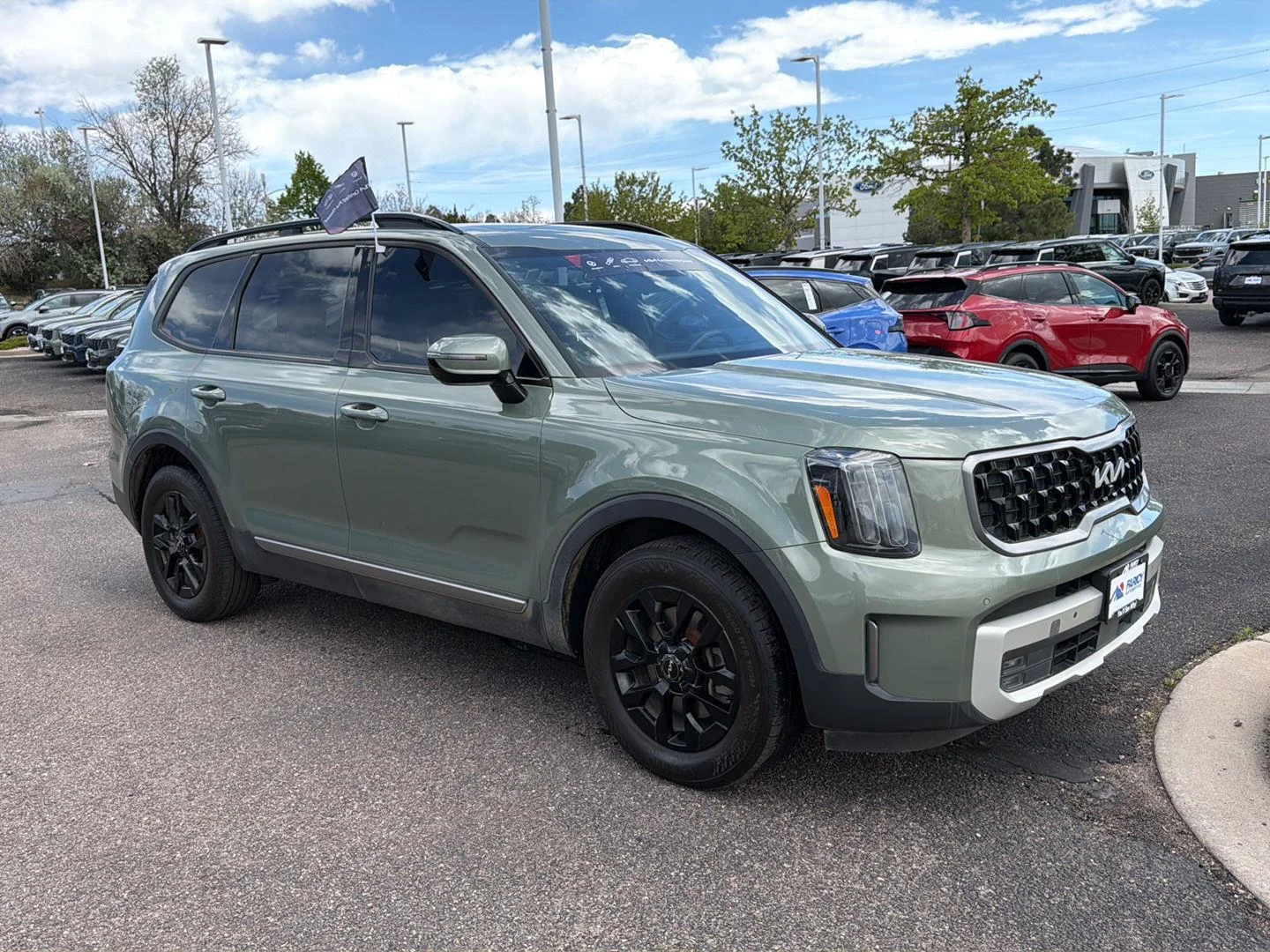 Used 2023 Jungle Green Kia SX-Prestige X-Pro image 3