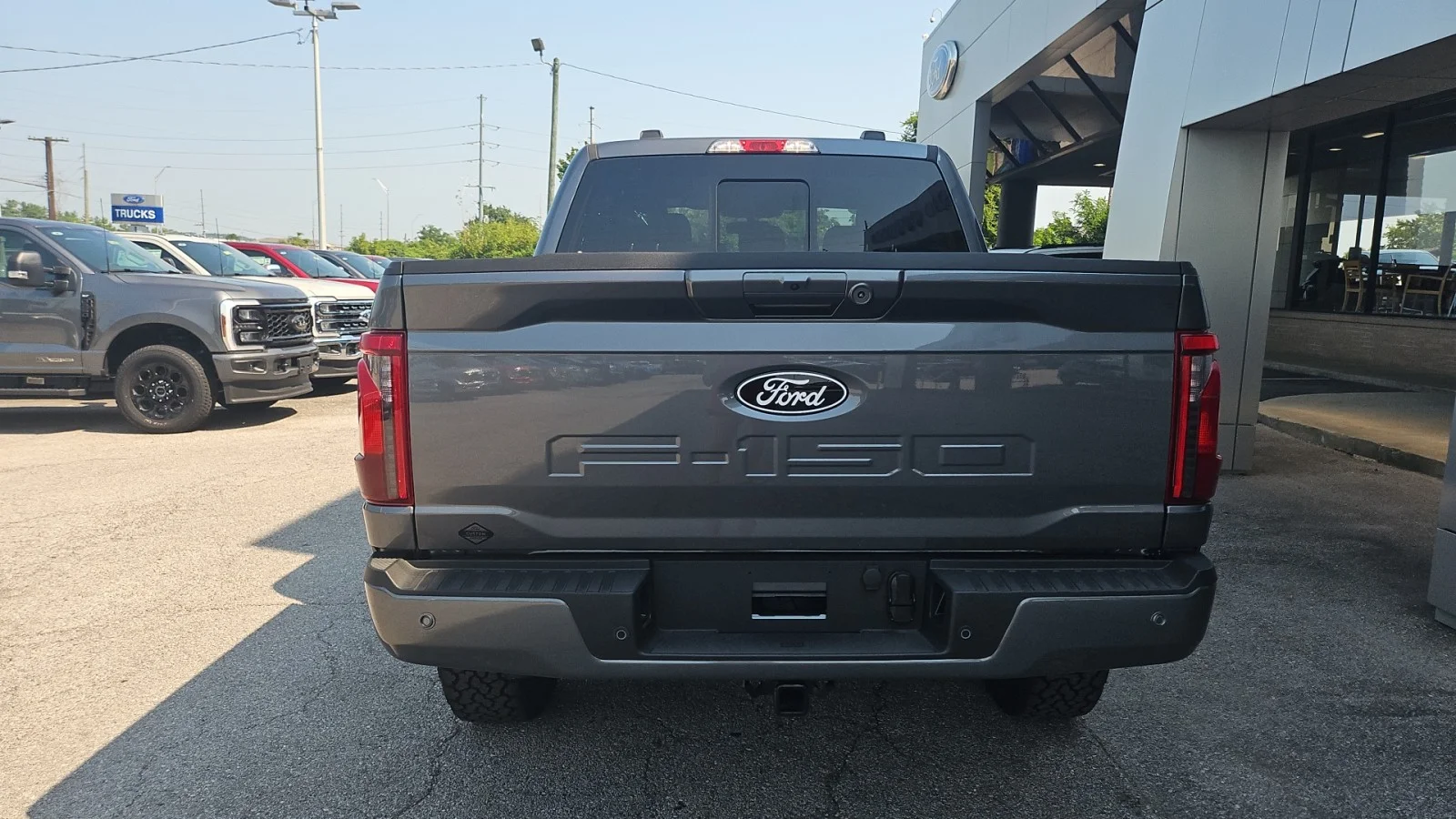 New 2026 Carbonized Gray Metallic Ford XLT 4WD w/Dark Trail Pkg image 4