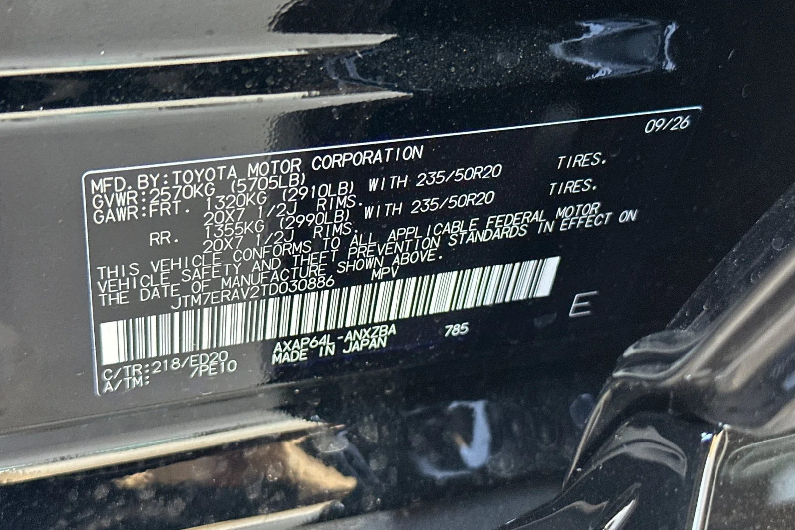 New 2026 Midnight Black Metallic Toyota GR SPORT image 28